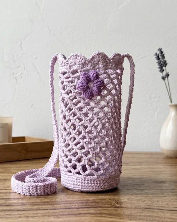 Lavender Love Beret crochet pattern