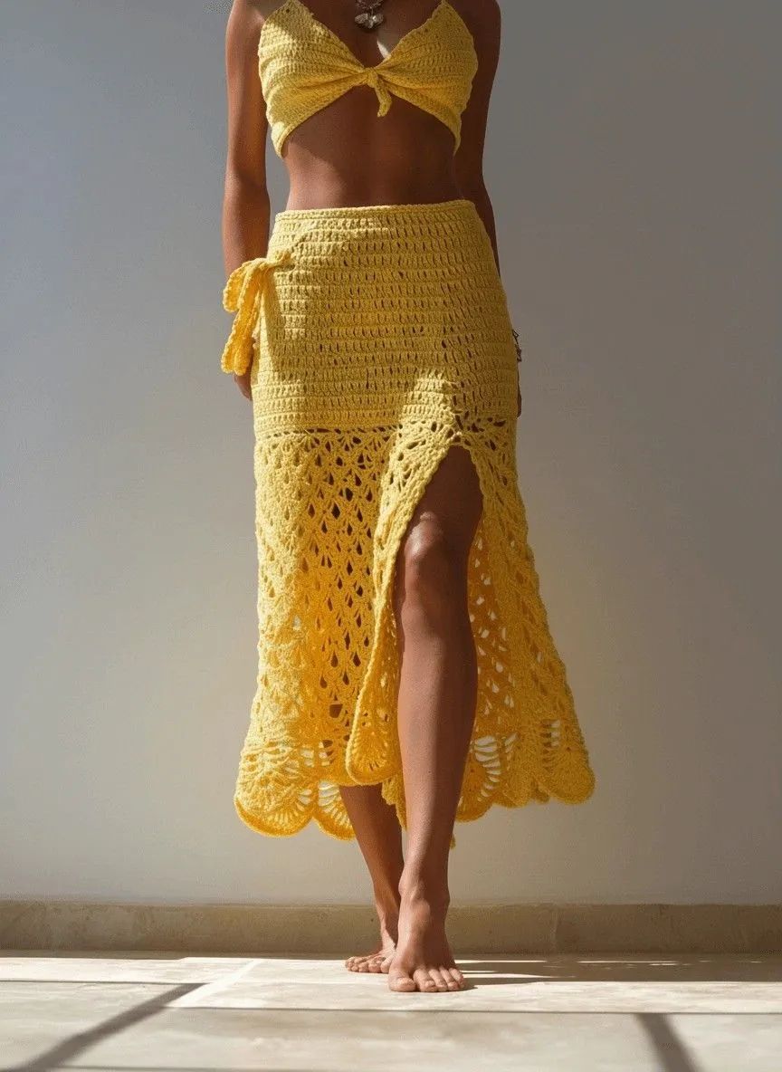 Caribbean Crochet Skirt crochet pattern
