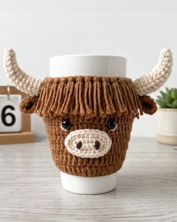 Hamish the Highland Cozy crochet pattern