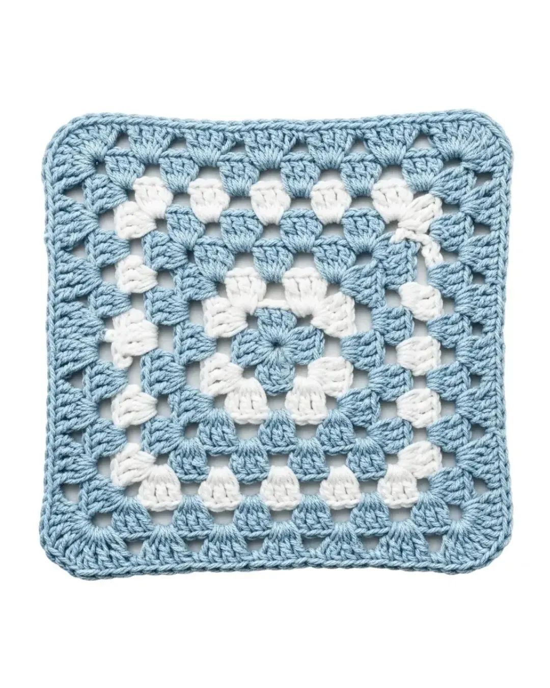 Granny Square Crochet Dishcloth crochet pattern
