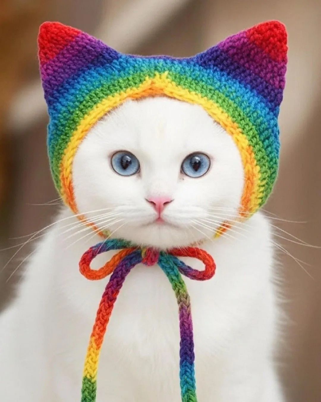 Rainbow Ears crochet pattern